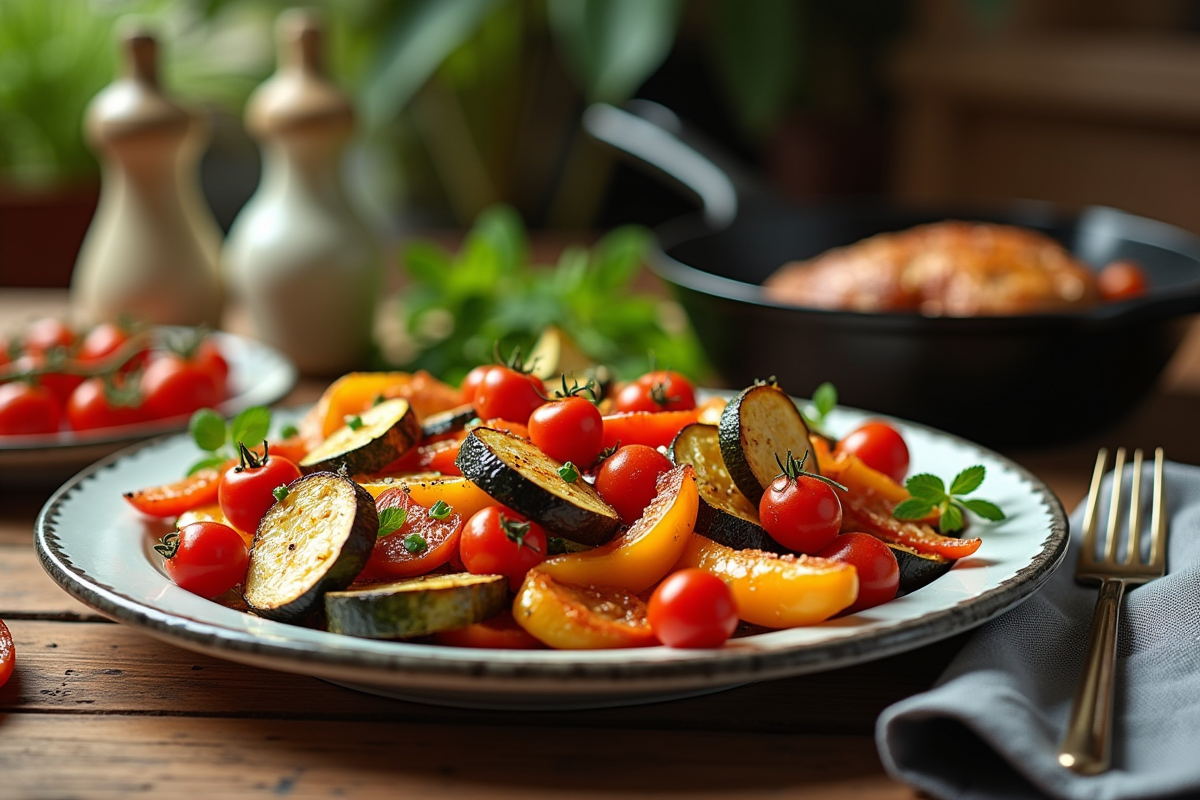 légumes rôtis